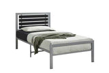Gain Silver Metal Twin Platform Bed from Happy Homes - Luna Furniture