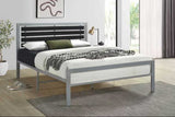 Gain Silver Metal Full Platform Bed from Happy Homes - Luna Furniture