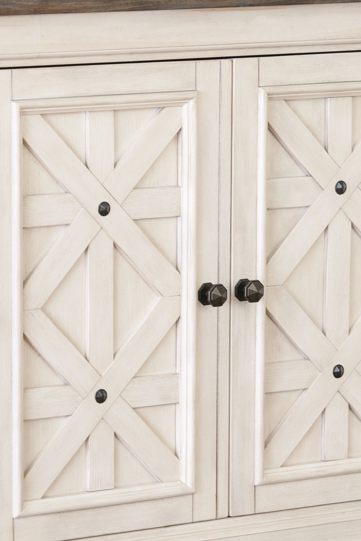 Bolanburg Dining Table and 10 Chairs with Storage in Antique White from Ashley - Luna Furniture