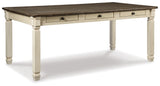 Bolanburg Dining Table and 4 Chairs and Bench in Two-tone from Ashley Furniture - Luna Furniture