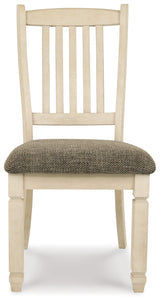 Bolanburg Dining Table and 4 Chairs and Bench in Two-tone from Ashley Furniture - Luna Furniture