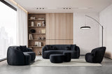 Bonita Black Velvet Living Room Set from Nova Furniture - Luna Furniture