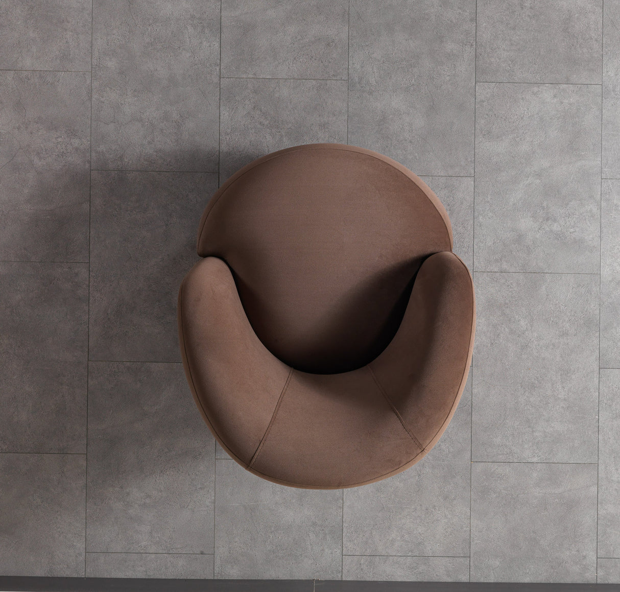 Bonita Coffee Velvet Accent Chair from Nova Furniture - Luna Furniture