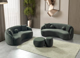 Bonita Green Velvet Living Room Set from Nova Furniture - Luna Furniture