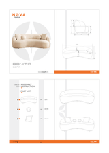 Bonita Green Velvet Sofa & Loveseat from Nova Furniture - Luna Furniture