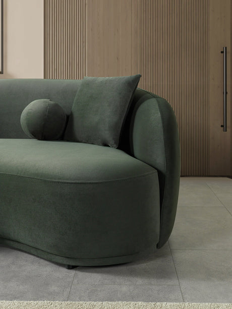 Bonita Green Velvet Sofa & Loveseat from Nova Furniture - Luna Furniture