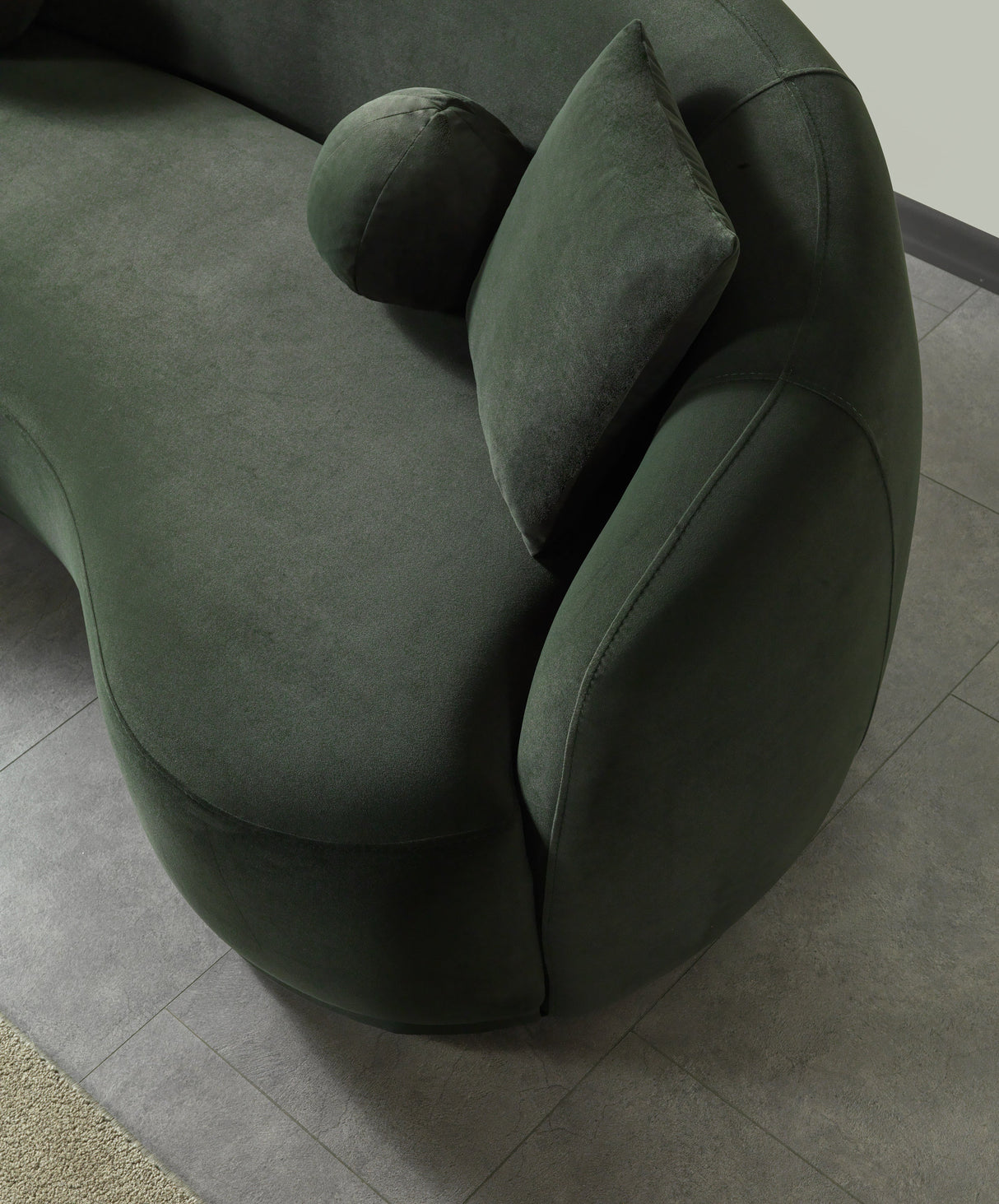 Bonita Green Velvet Sofa & Loveseat from Nova Furniture - Luna Furniture