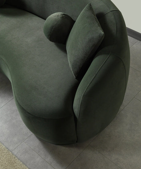 Bonita Green Velvet Sofa & Loveseat from Nova Furniture - Luna Furniture