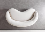 Bonita Ivory Velvet Sofa & Loveseat from Nova Furniture - Luna Furniture