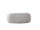 Bonita Ivory Velvet Sofa & Loveseat from Nova Furniture - Luna Furniture