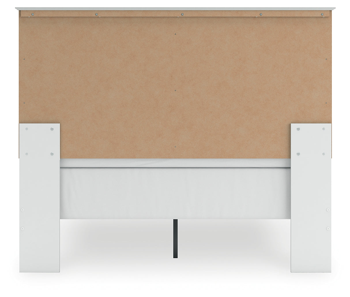 Bostwick Shoals Queen Panel Bed with Dresser in White from Ashley - Luna Furniture