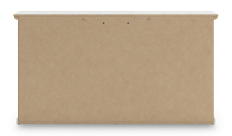 Bostwick Shoals Twin Panel Bed with Dresser in White from Ashley - Luna Furniture