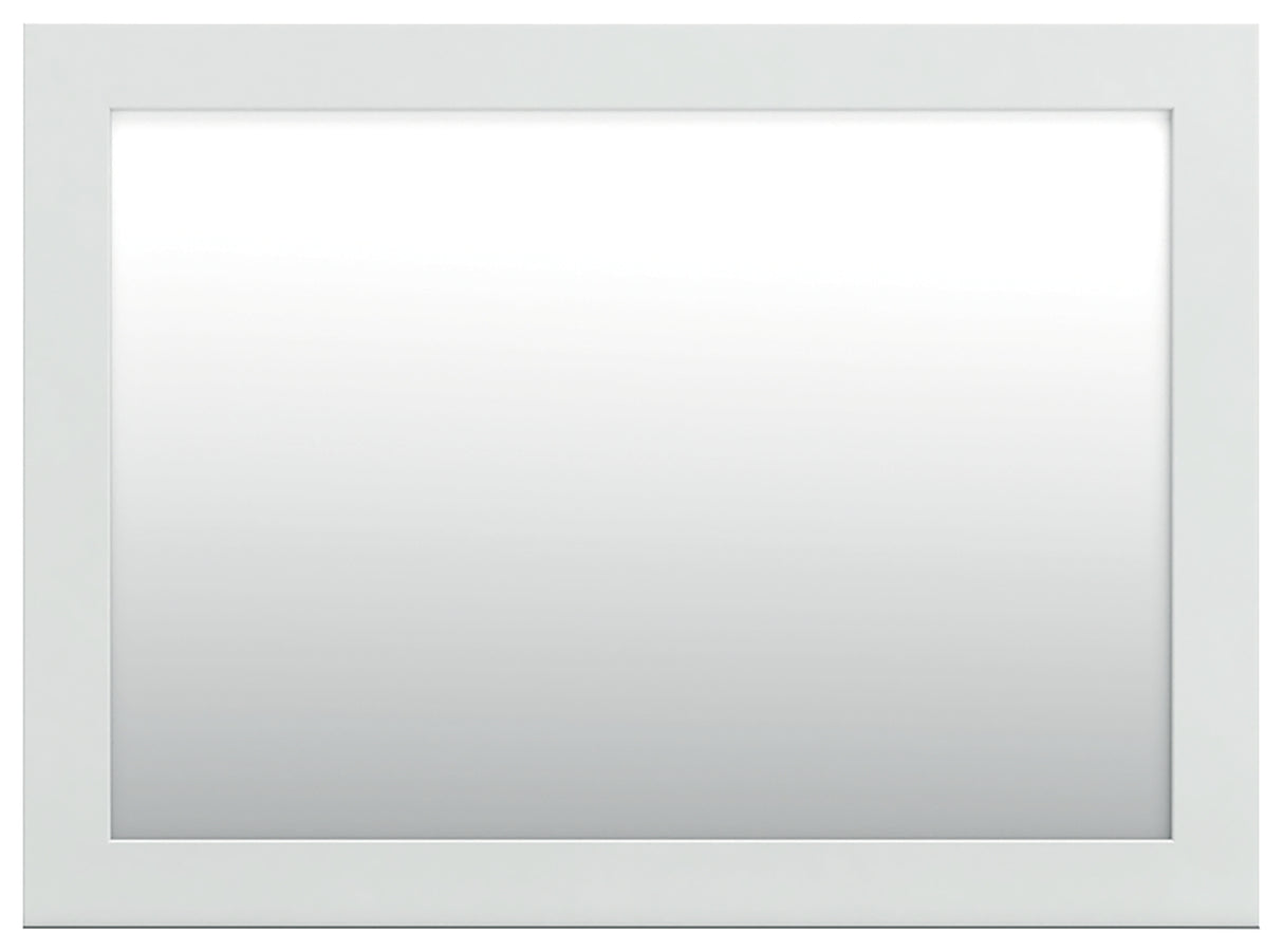 Bostwick Shoals White Bedroom Mirror (Mirror Only) from Ashley - Luna Furniture