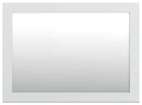 Bostwick Shoals White Bedroom Mirror (Mirror Only) from Ashley - Luna Furniture