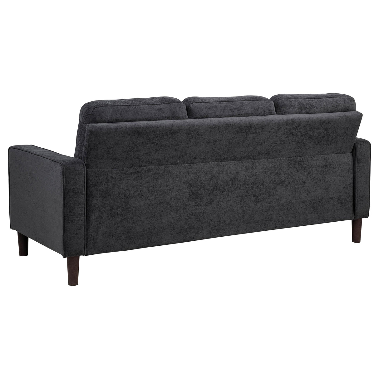 Bowen Gray Fabric Upholstered Track Arm Sofa from Coaster - Luna Furniture