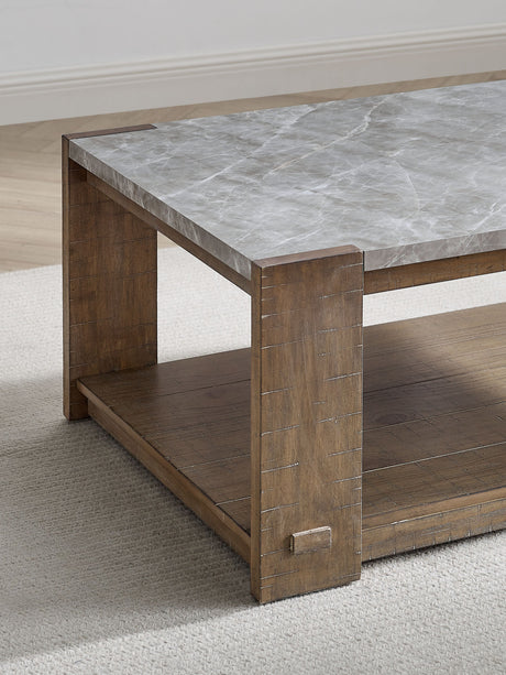 Libby Sintered Stone End Table from Steve Silver - Luna Furniture
