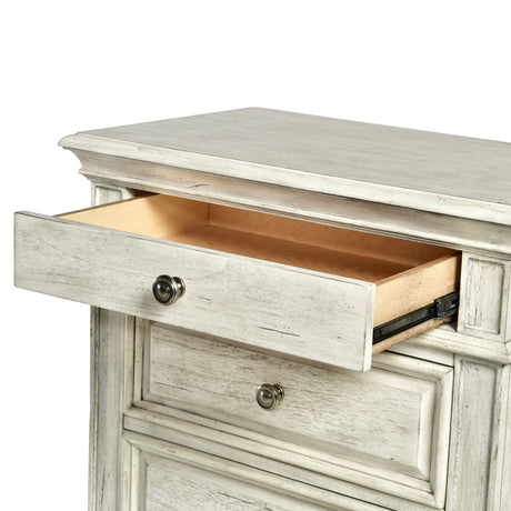 Highland Park Nightstand, Cathedral White from Steve Silver - Luna Furniture