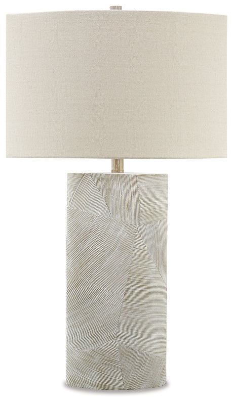 Bradard 2-Piece Table Lamp Set in Brown from Ashley - Luna Furniture