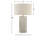 Bradard 2-Piece Table Lamp Set in Brown from Ashley - Luna Furniture