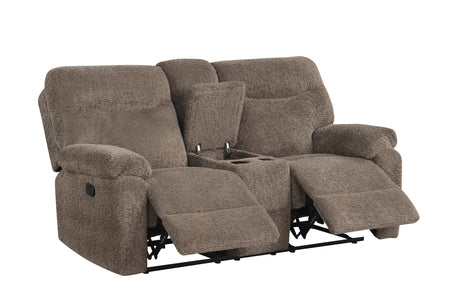 Bravo Mocha 3-Piece Reclining Set from Happy Homes - Luna Furniture