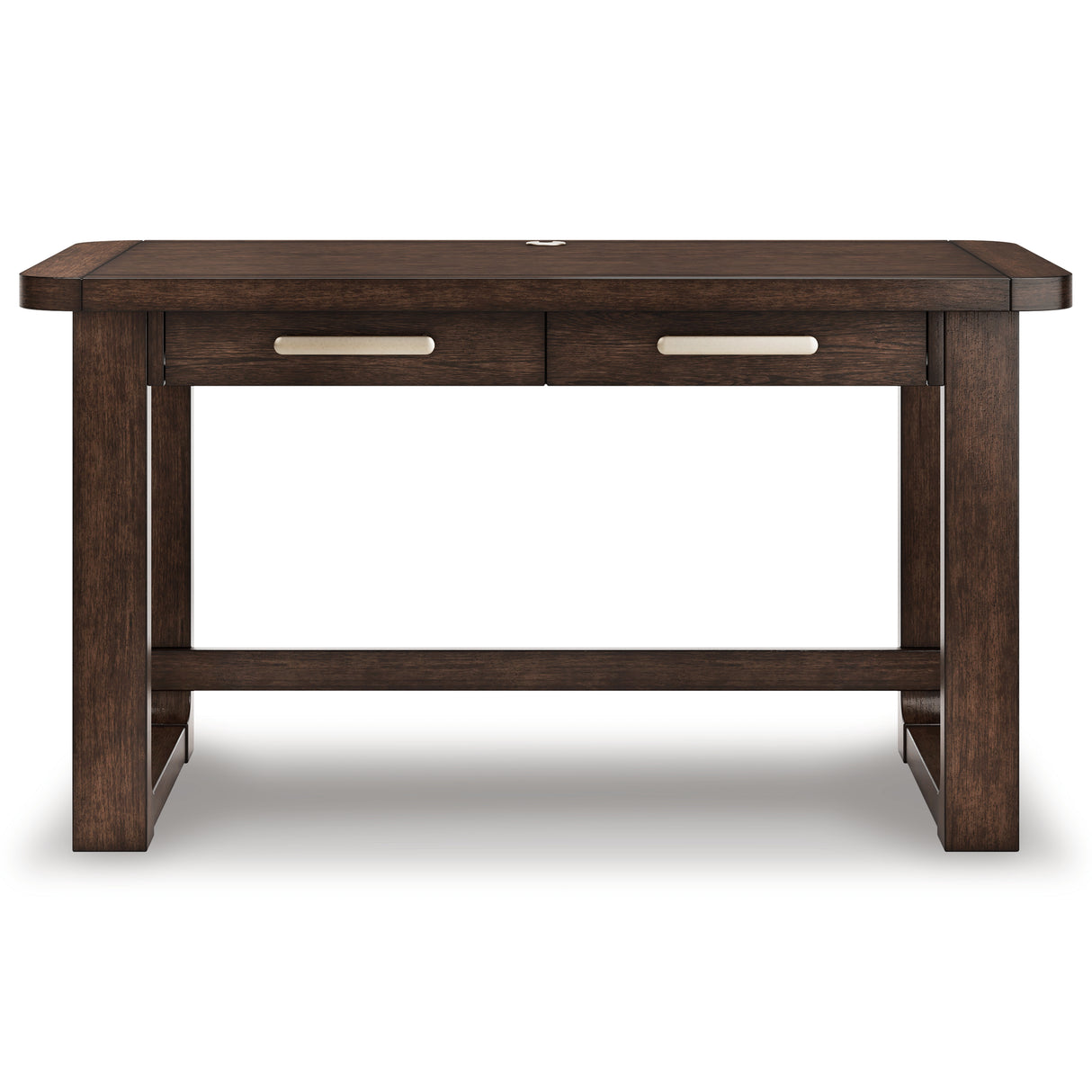 Breckington Dark Brown 56" Home Office Desk from Ashley - Luna Furniture