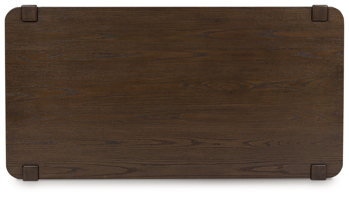 Breckington Dark Brown Coffee Table from Ashley - Luna Furniture