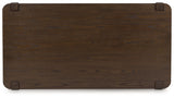 Breckington Dark Brown Coffee Table from Ashley - Luna Furniture
