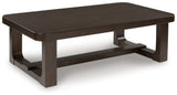 Breckington Dark Brown Coffee Table from Ashley - Luna Furniture