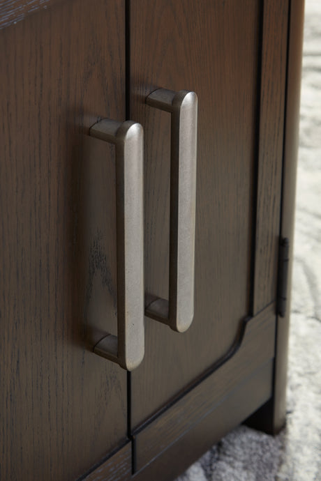 Breckington Dark Brown End Table from Ashley - Luna Furniture