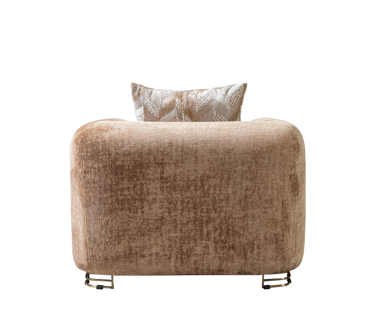 Brenda Coffee Boucle Chair from Nova Furniture - Luna Furniture