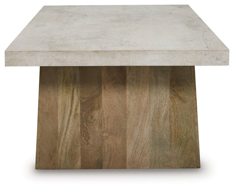 Brendalhouse Light Brown Coffee Table from Ashley - Luna Furniture