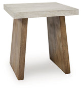 Brendalhouse Light Brown End Table from Ashley - Luna Furniture
