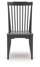 Brenkerton Black Dining Chair, Set of 2 from Ashley - Luna Furniture