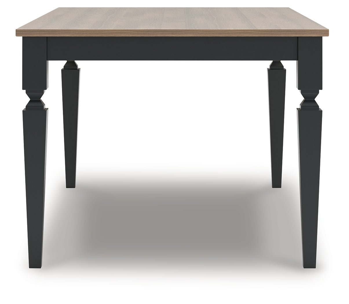 Brenkerton Grayish Brown/Black Dining Table from Ashley - Luna Furniture