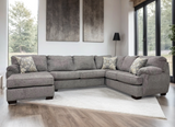 Brentwood Gray Sectional from Happy Homes - Luna Furniture