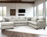 Brentwood Oatmeal Linen Sectional from Happy Homes - Luna Furniture