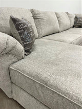 Brentwood Oatmeal Linen Sectional from Happy Homes - Luna Furniture