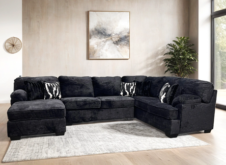 Brentwood Onyx Sectional from Happy Homes - Luna Furniture