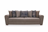 Brera Brown/Blue 3-Seater Sofa Bed with Storage - BRERA 03.302.0488.5576.0048.0000.20.14 - 