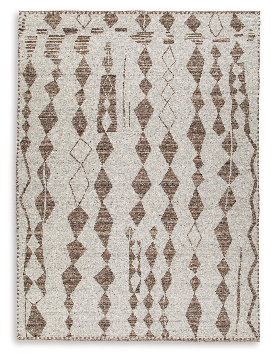 Brettler Beige/Brown Extra Large Rug from Ashley - Luna Furniture