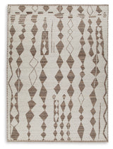 Brettler Beige/Brown Extra Large Rug from Ashley - Luna Furniture