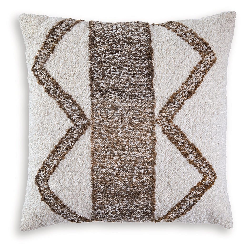 Brettwood Ivory/Brown Pillow (Set of 4) from Ashley - Luna Furniture