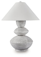 Brickdon Distressed White Table Lamp from Ashley - Luna Furniture