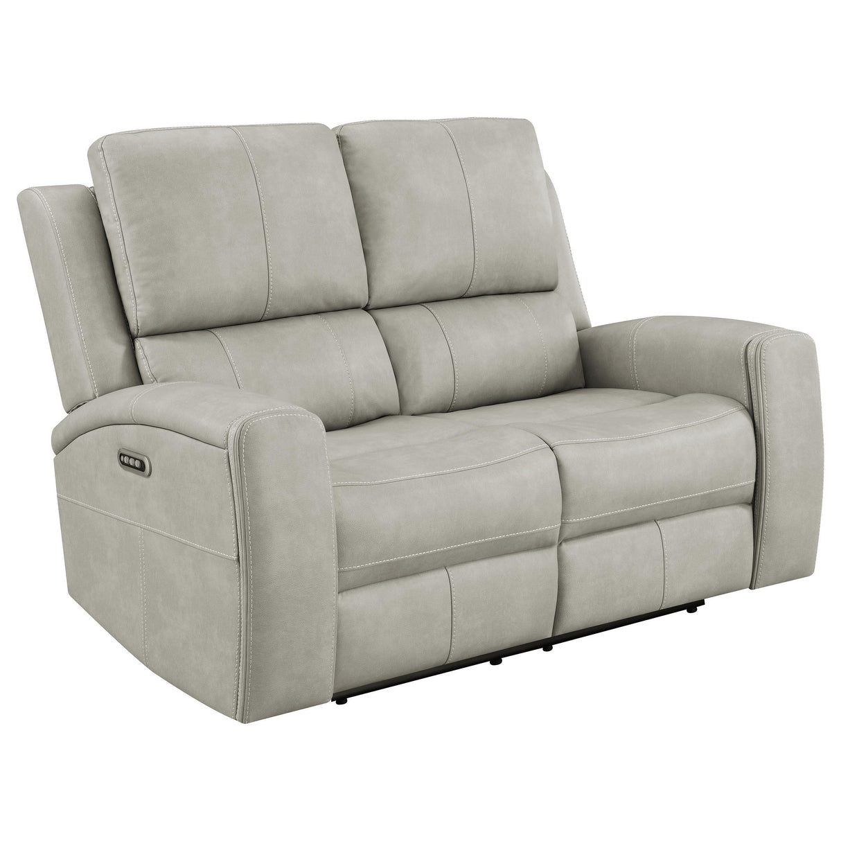 Brickston Gray 2-Piece Triple Power Reclining Living Room Set from Coaster - Luna Furniture