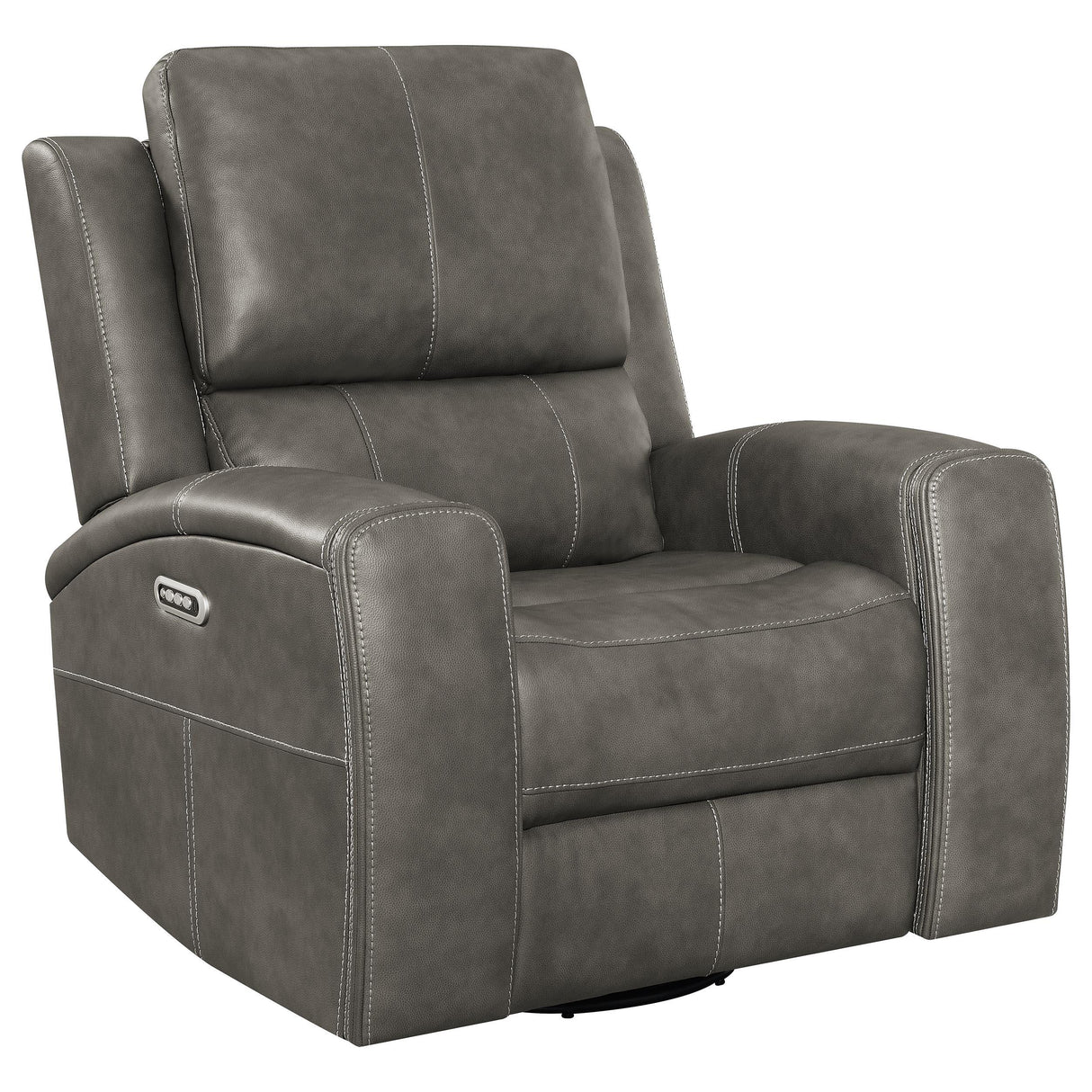 Brickston Charcoal 3-Piece Triple Power Reclining Living Room Set from Coaster - Luna Furniture