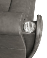 Brickston Charcoal Triple Power Reclining Sofa from Coaster - Luna Furniture