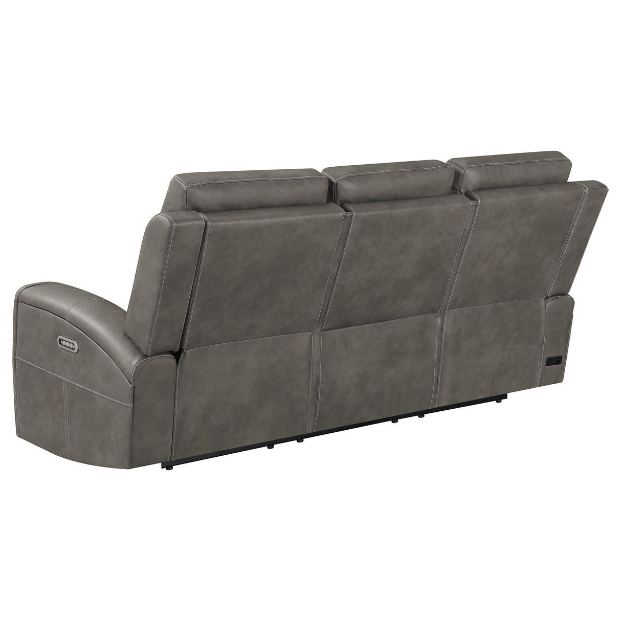 Brickston Charcoal Triple Power Reclining Sofa from Coaster - Luna Furniture