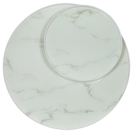 Briggs White 2-Piece Round Coffee and End Table Set from Coaster - Luna Furniture