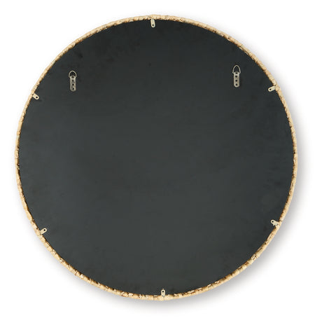 Briggsburg Natural Accent Mirror from Ashley - Luna Furniture