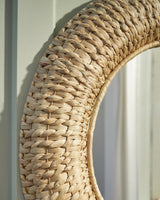 Briggsburg Natural Accent Mirror from Ashley - Luna Furniture